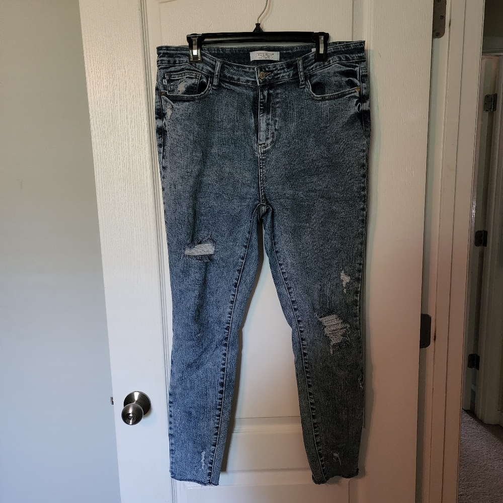 Judy Blue High Rise Acid Wash Jeans